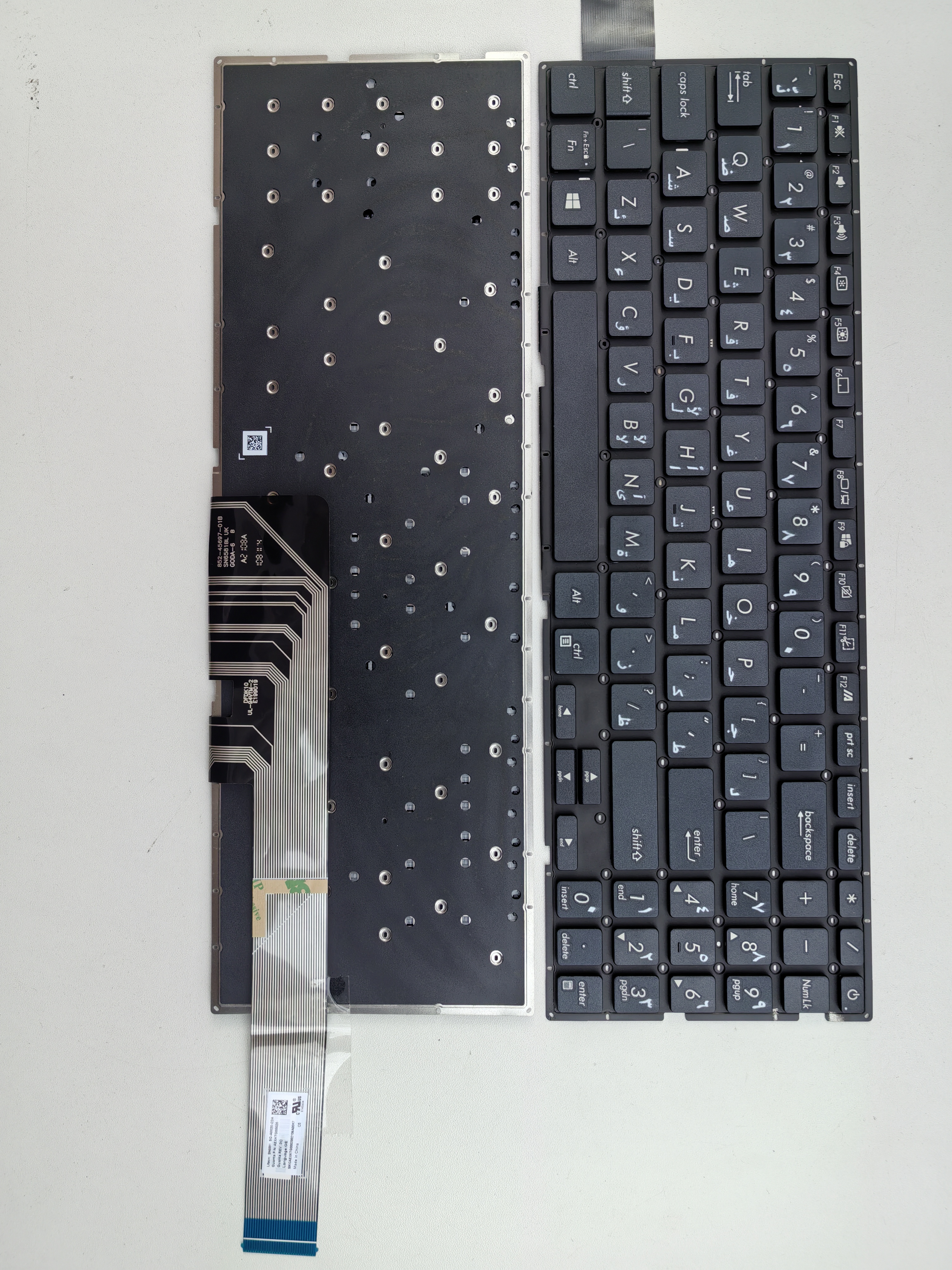Picture of New Replacement Laptop Keyboard For ASUS X571 BLACK (OEM) AR Layout